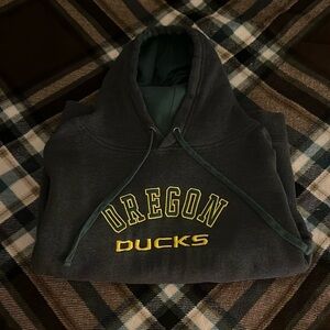 Oregon Ducks Gray Hoodie